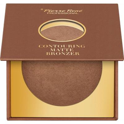 Pierre Rene Wypiekany Puder Brązujący Matowy Bronzer Do Konturowania 10g