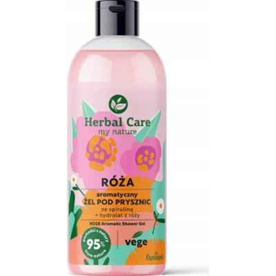 Herbal Care Relaksujący Żel Pod Prysznic Do Mycia Spirulina i Róża 500ml