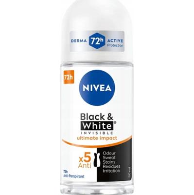 Nivea Black White Invisible Ultimate Impact 72H Antyperspirant Damski 50ml