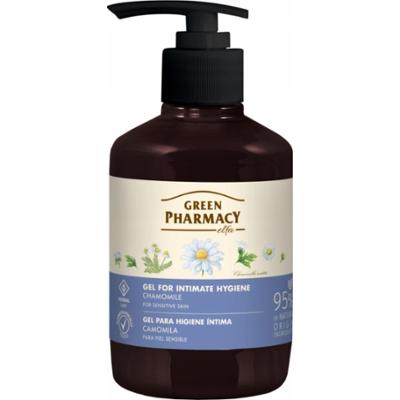 Green Pharmacy Łagodzący Żel Do Higieny Intymnej Rumianek Lekarski 370ml
