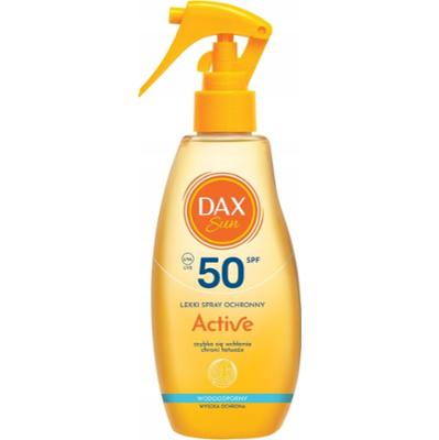 Dax Sun Active Lekki Wodoodporny Spray Do Ciała Wysoka Ochrona SPF 50 200ml