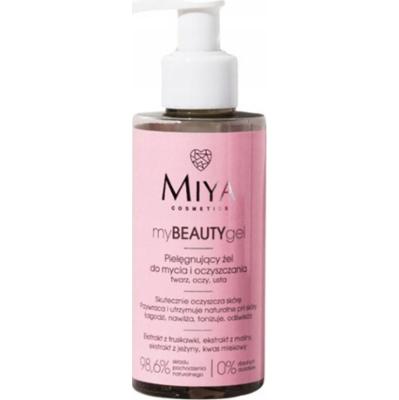 Miya myBEAUTYgel Nawilżający Żel Do Mycia Twarzy Ekstrakt z Truskawki 140ml