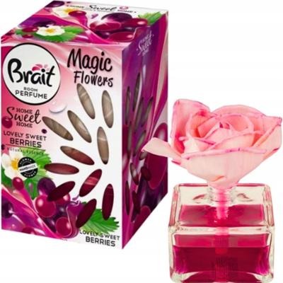 Brait Odświeżacz Powietrza Magic Flower Sweet Berries Kwiat Jagodowy 75ml