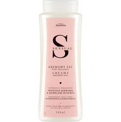 Joanna Sensual Kremowy Żel Pod Prysznic Proteiny Jedwabiu Witaminy 500ml