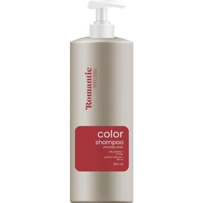 Romantic Color Szampon Do Włosów Farbowanych Ochrona Koloru Filtr UV 850ml
