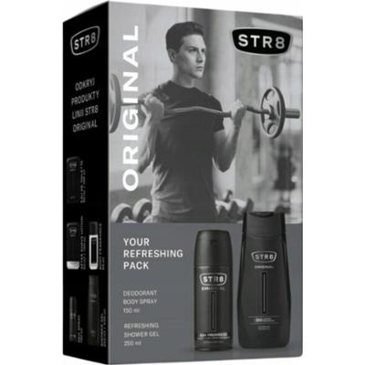 STR8 Original Zestaw Prezentowy z Kosmetykami Dla Mężczyzn Żel + Dezodorant