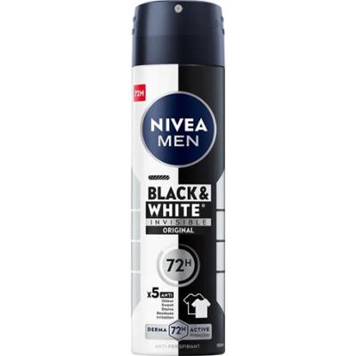Nivea Men Black White Invisible Original Antyperspirant Męski Spray 150ml