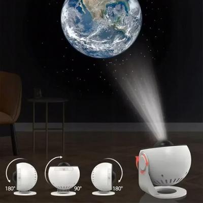 Projektor Obrotowy 360 Rzutnik Gwiazd Nieba Planet LED Lampka Dla Dzieci
