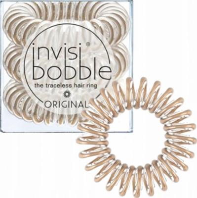 Invisibobble Gumki Do Włosów Sprężynki Bronze Me Pretty Zestaw 3 sztuki