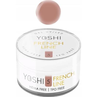 Yoshi French Line Budujący Samopoziomujący Żel Do Paznokci UV LED No 5 50ml