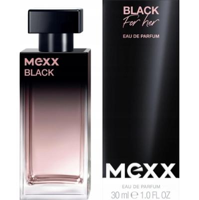 Mexx Black For Her EDP Damska Woda Perfumowana Nuty Kwiatowo Owocowe 30ml