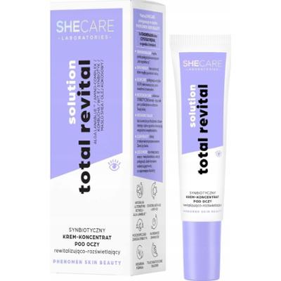 SheCare Total Revital Solution Krem Koncentrat Pod Oczy Rewitalizujący 15ml