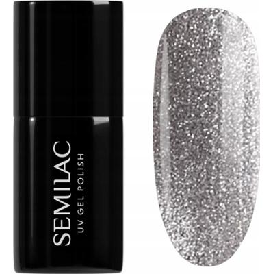 Semilac Lakier Hybrydowy Do Paznokci Cat Eye Srebro 951 Silver Magnetic 7ml