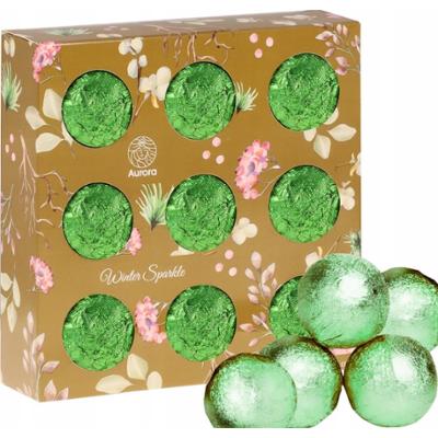 Aurora Winter Sparkle Zestaw Prezentowy Musujące Kule Do Kąpieli 9x30g