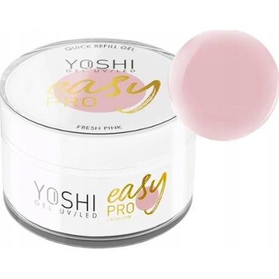 Yoshi Żel Budujący UV LED Gel Easy Pro Fresh Pink Róż Półtransparentny 50ml