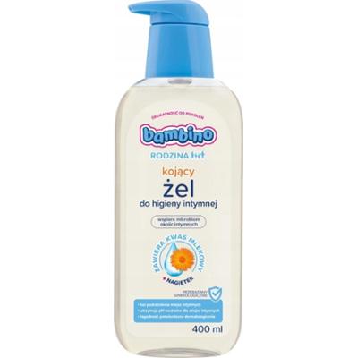 Bambino Kojący Żel Do Higieny Intymnej Kwas Mlekowy Nagietek 400ml