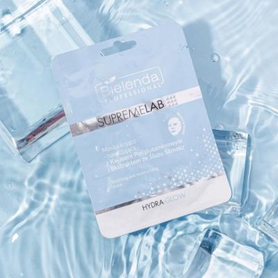 Bielenda Professional Supremelab Hydra Glow Nawilżająca Maska Do Twarzy w Płacie