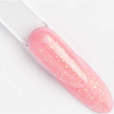 Claresa Soft Easy Builder Gel Żel Budujący Glimmer Pink Złote Płatki 45g