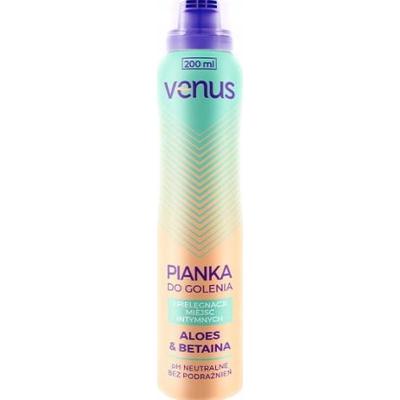 Venus Pianka Do Golenia i Pielęgancji Miejsc Intymnych Aloes Betaina 200ml
