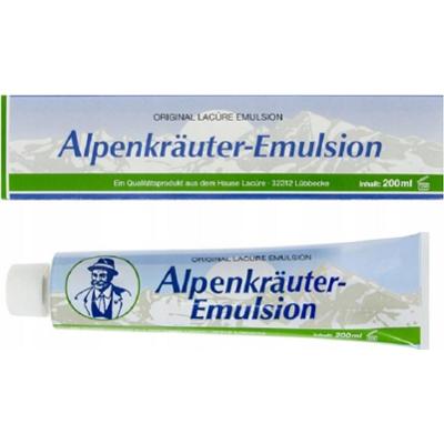 Lacure Alpenkrauter Emulsja Do Ciała z Ziół Alpejskich Ziołowa Maść Alpejska 200ml