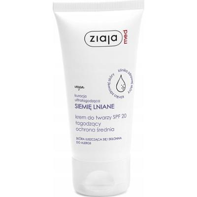 Ziaja Med Krem Do Twarzy SPF20 SiemięLniane Łagodzący Skóra Alergiczna 50ml