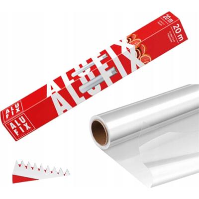 Alufix Folia PVC Spożywcza Gastronomiczna Elastyczna Mocna Rolka 20m