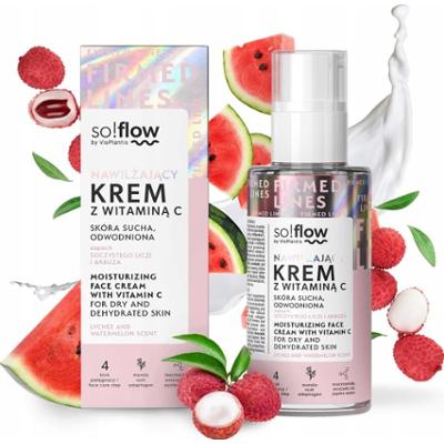 So Flow Nawilżający Krem Do Twarzy Witamina C Skóra Sucha Odwodniona 50ml