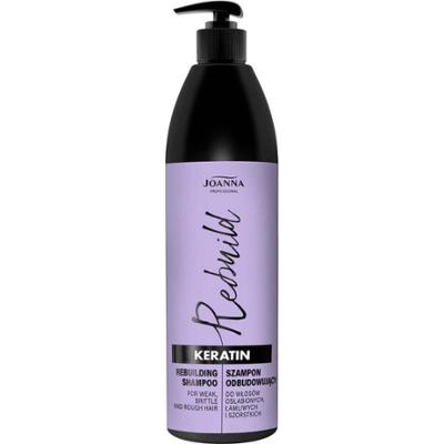 Joanna Professional Keratin Silnie Odbudowujący Szampon Do Włosów 1000ml