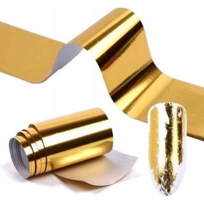 Folia Transferowa Złota Do Paznokci Gold Chrome