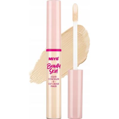 Miyo Beauty Skin Mocno Kryjący Korektor Do Twarzy w Płynie 02 Hello Yellow