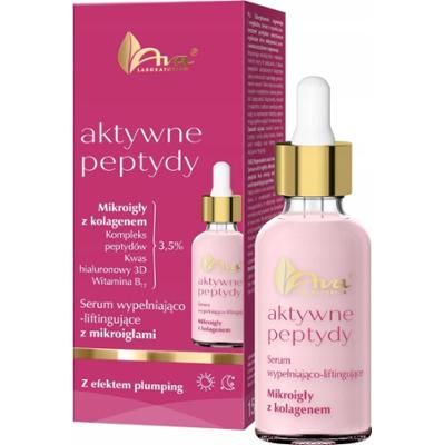 Ava Aktywne Peptydy Wypełniające Serum Do Twarzy Mikroigły z Kolagenem 30ml