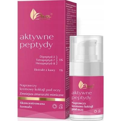 AVA Aktywne Peptydy Naprawczy Kremowy Koktajl Pod Oczy Wygładzający 15ml