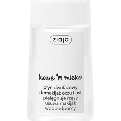 Ziaja Kozie Mleko Dwufazowy Płyn Do Demakijażu Oczu Ust Pielęgnujący 120ml