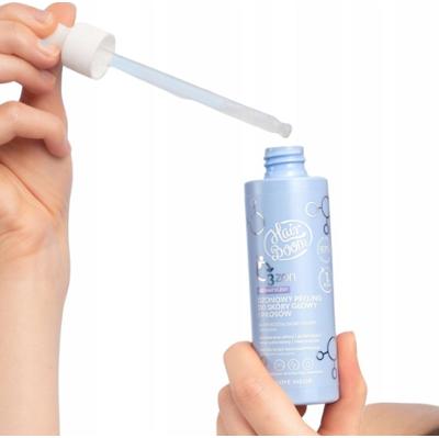 HairBoom O2ZON Ozonowy Enzymatyczny Peeling Do Skóry Głowy Włosów 100ml