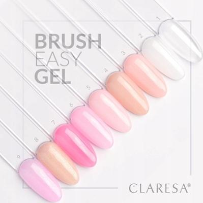 Claresa Easy Brush Gel Żel Do Paznokci w Pędzelku 3 Brzoskwiniowy Nude 5g