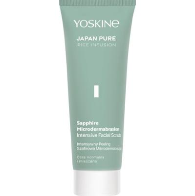 Yoskine Japan Pure Rice Infusion Szafirowy Peeling Do Twarzy z Ryżem 75ml