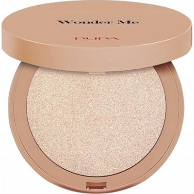 Pupa Wonder Me Rozświetlacz Do Twarzy w Kompakcie Złoty 101 Rose Gold 7,5g