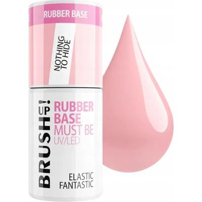 Brush Up By Maxineczka Rubber Base Baza Hybrydowa Nude Nothing To Hide 5g
