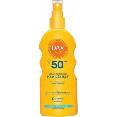Dax Sun Nawilżający Wodoodporny Spray Do Ciała Wysoka Ochrona SPF 50 200ml
