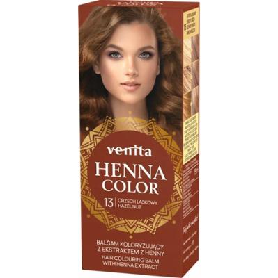 Venita Ziołowy Balsam Koloryzujący Naturalna Henna Do Włosów 13 Orzechowa
