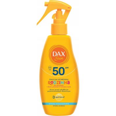 Dax Sun Wodoodporna Emulsja Do Ciała SPF 50 Dla Dorosłych Dzieci +6m 200ml