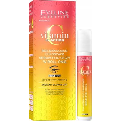 Eveline Vitamin C 3x Action Serum Pod Oczy Roll-On
