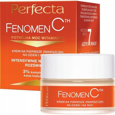 Perfecta Fenomen C Krem Do Twarzy Na Pierwsze Zmarszczki z Witaminą C 50 ml