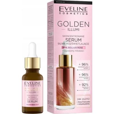 Eveline Golden Illumi Silnie Rozświetlające Serum Do Twarzy 24K Złoto 18ml