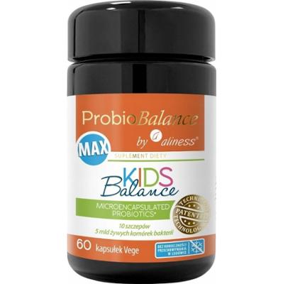 Aliness ProbioBalance Max Kids Probiotyk Dla Dzieci 5 mld Szczepów 60 Kaps