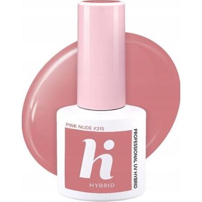 HI HYBRID Lakier Hybrydowy 215 Pink Nude