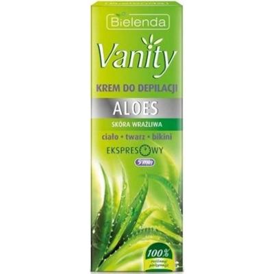 Bielenda Vanity Krem Do Depilacji Aloes Ciało Twarz Bikini Skóra Wrażliwa 100ml