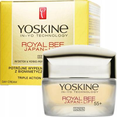 Yoskine Royal Bee Japan Lift Odmładzający Krem Do Twarzy Na Dzień 55+ 50ml