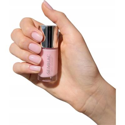 Semilac Nail Lacquer Klasyczny Lakier Do Paznokci 102 Sheer Milky Pink 9ml