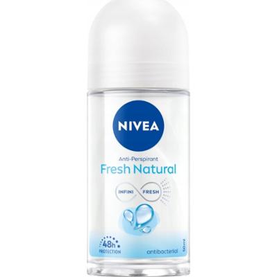 Nivea Fresh Natural Damski Antyperspirant w Kulce 48H Ochrony Roll-On 50ml